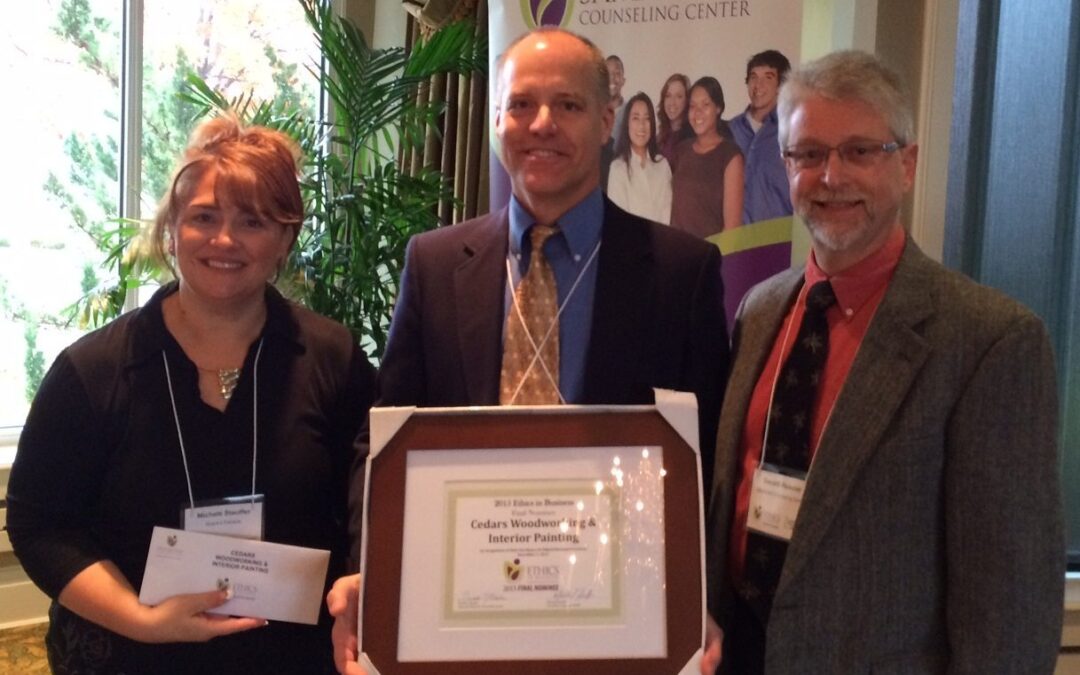 Lancaster’s 2015 Ethics In Business Award Nomination