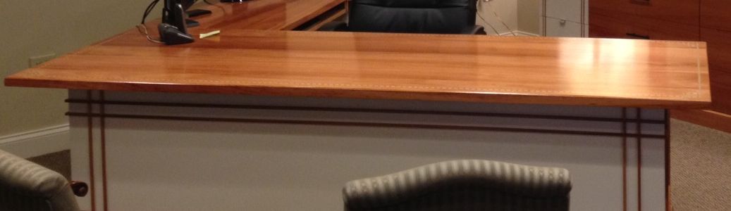 Detailed Accents on Custom-Built Office Furniture