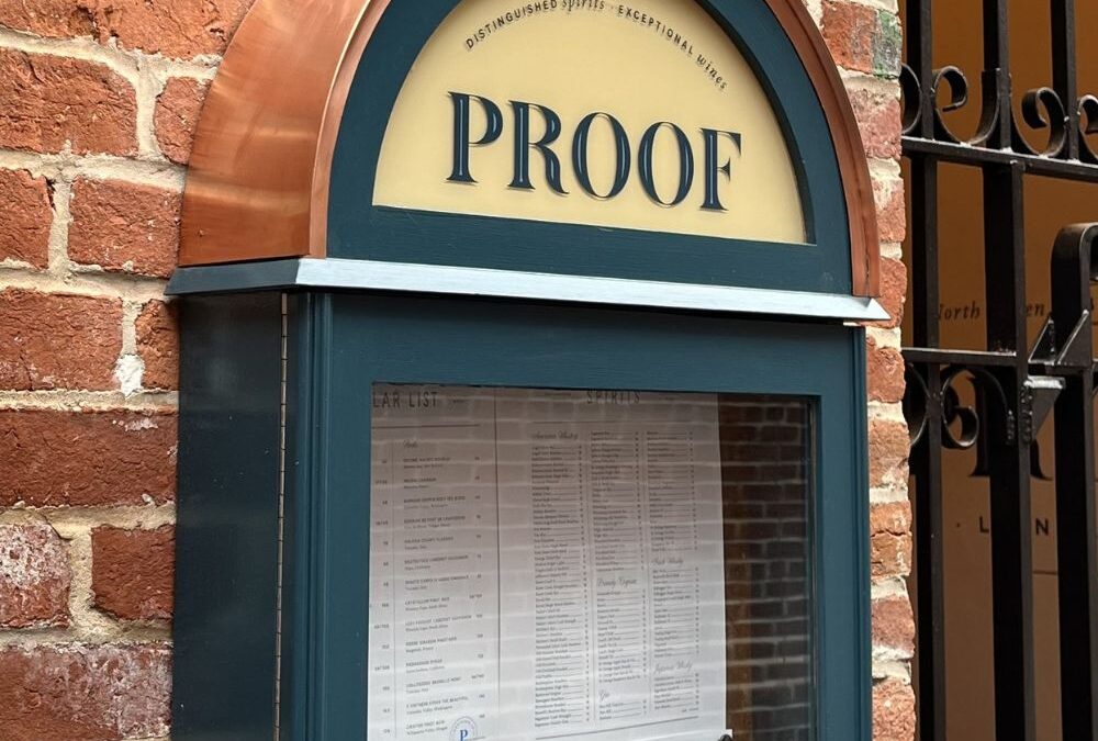 Raising the Bar: Custom Commercial Design for Proof in Downtown Lancaster