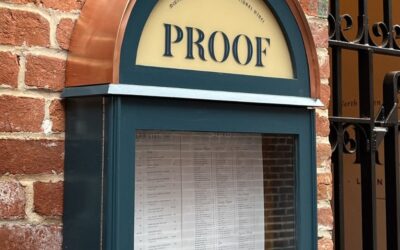 Raising the Bar: Custom Commercial Design for Proof in Downtown Lancaster